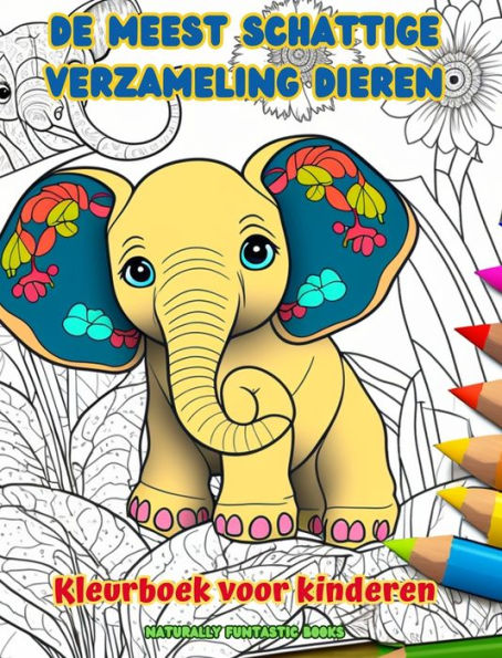 De meest schattige verzameling dieren - Kleurboek voor kinderen - Creatieve en grappige scï¿½nes uit de dierenwereld: Charmante tekeningen die creativiteit en plezier voor kinderen stimuleren