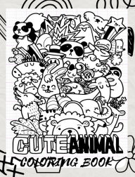 Title: Coloring Books For Kids: Cute Animals Doodles: Awesome animals mandalas coloring book For Kids Aged 7+, Author: Fun Lab