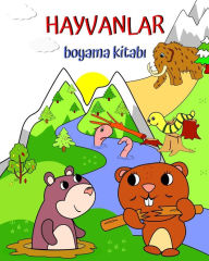 Title: Hayvanlar boyama kitabı: Kız ve erkek ï¿½ocuklar iï¿½in gï¿½zel bir manzarada hayvan resimleri, Author: Maryan Ben Kim