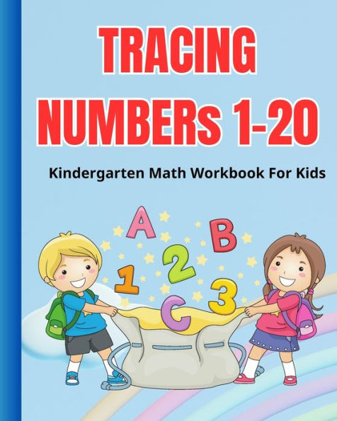 Tracing Numbers 1-20 Book: Practice Trace each number word, Count and color the items, Seashell numbers