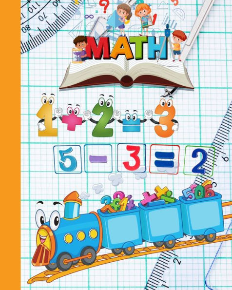 Kindergarten Math Workbook: Finger Addition, Animal Addition, Addition, Finger Subtraction, Subtraction