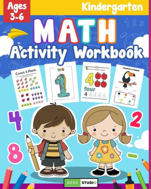 Kindergarten Math Activity Workbook: Basic Mathematics Learning Book ...