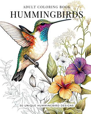 Hummingbirds (Coloring Book)