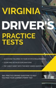 Title: Virginia Driver's Practice Tests, Author: Ged Benson