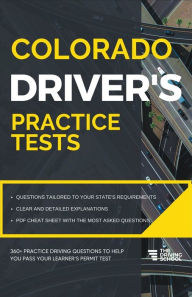 Title: Colorado Driver's Practice Tests, Author: Ged Benson