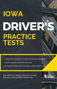 Title: Iowa Driver's Practice Tests, Author: Ged Benson