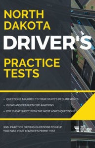 Title: North Dakota Driver's Practice Tests, Author: Ged Benson