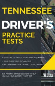Title: Tennessee Driver's Practice Tests, Author: Ged Benson