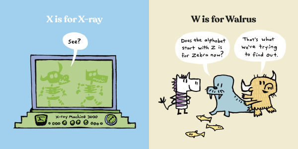 Zebra and Yak: The Backwards Alphabet Book