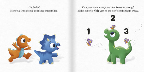 There's a Dinosaur Your Book