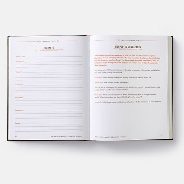 The Dungeon Master's Campaign Journal (Dungeons & Dragons)