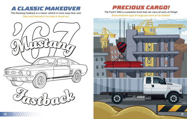 Ford: On the Road Sticker & Activity Book