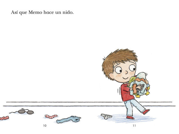 Memo encuentra un huevo (Max Finds an Egg Spanish Edition)