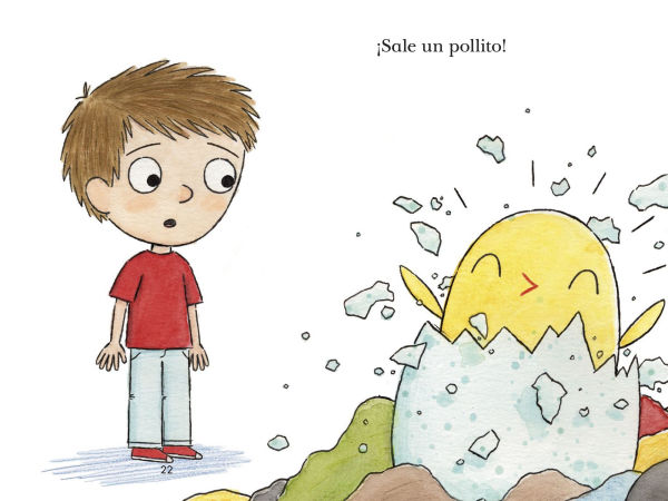 Memo encuentra un huevo (Max Finds an Egg Spanish Edition)