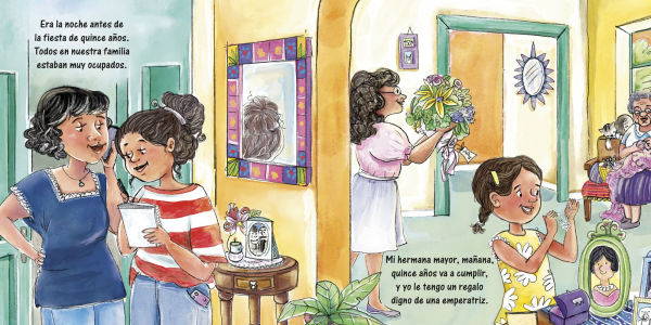 La noche antes de la fiesta de quince años (The Night Before the Quinceañera Spanish Edition)