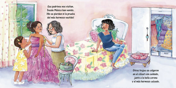 La noche antes de la fiesta de quince años (The Night Before the Quinceañera Spanish Edition)