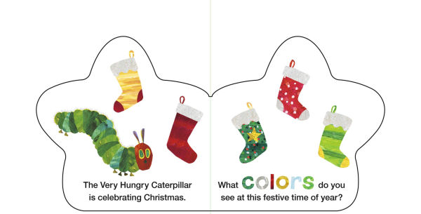 The Very Hungry Caterpillar's Christmas Colors