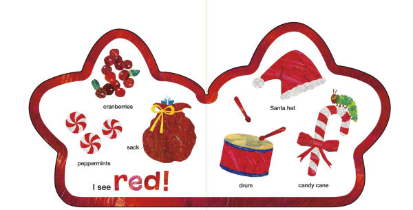 The Very Hungry Caterpillar's Christmas Colors