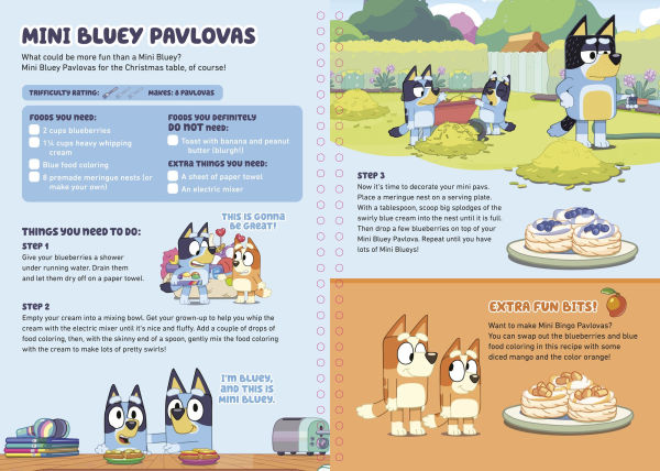 Bluey and Bingo's Christmas Cookbook