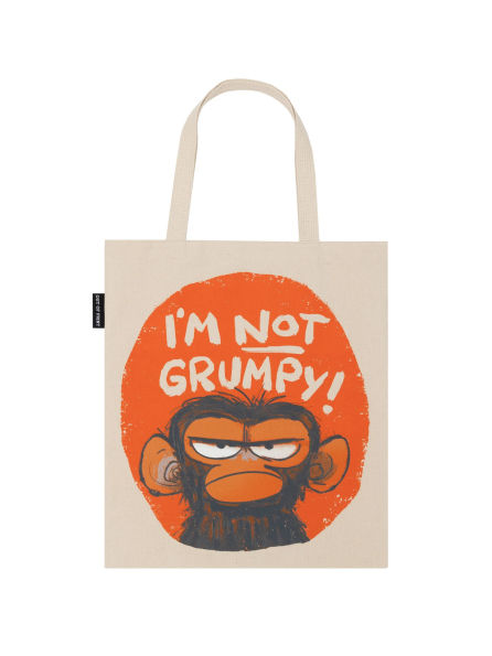 Grumpy Monkey Tote