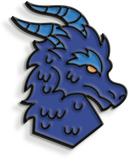 Fourth Wing: Sgaeyl Enamel Pin