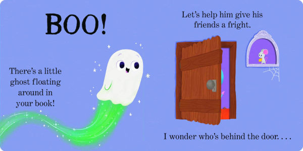 There's a Little Ghost in Your Book: A Push, Pull, and Slide Book