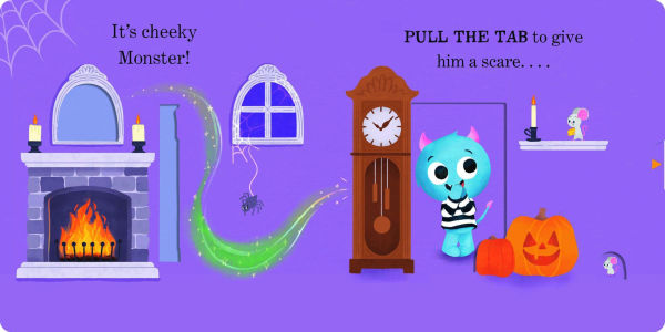 There's a Little Ghost in Your Book: A Push, Pull, and Slide Book