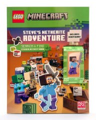 Title: Steve's Netherite Adventure (LEGO Minecraft), Author: Random House