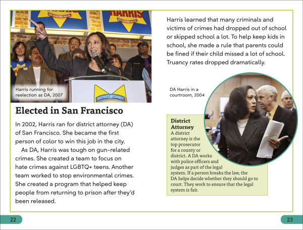 DK Super Readers Level 3 Kamala Harris