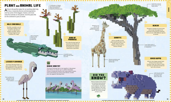 Minecraft Atlas of the World: Create the Real World in Minecraft with 60+ Inspiring Builds