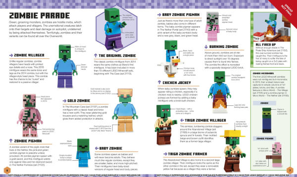 LEGO Minecraft Visual Dictionary: With an Exclusive Minifigure