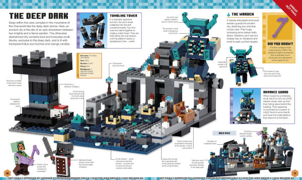 LEGO Minecraft Visual Dictionary: With an Exclusive Minifigure