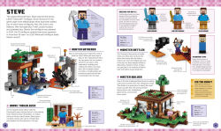 Alternative view 2 of LEGO Minecraft Visual Dictionary (Library Edition): This edition does not include a minifigure