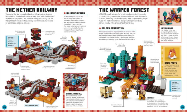 LEGO Minecraft Visual Dictionary (Library Edition): This edition does not include a minifigure