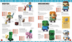 Alternative view 7 of LEGO Minecraft Visual Dictionary (Library Edition): This edition does not include a minifigure