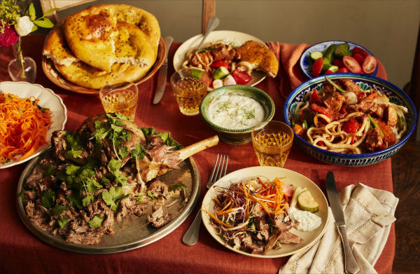 Silk Roads: A Flavor Odyssey with Recipes from Baku to Beijing