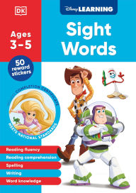 Title: Disney Learning Sight Words (Ages 3-5): Preschool English Reading, Spelling, Writing Workbook for Kids, Curriculum-Based, Author: DK