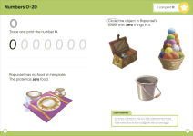 Alternative view 5 of Disney Learning Math (Ages 5-6): Kindergarten Counting, Measuring, Add & Subtract Workbook for Kids, Curriculum-Based