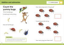 Alternative view 10 of Disney Learning Math (Ages 5-6): Kindergarten Counting, Measuring, Add & Subtract Workbook for Kids, Curriculum-Based
