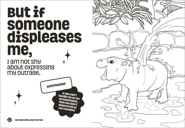 Be More Moo Deng: The Unofficial Coloring Book