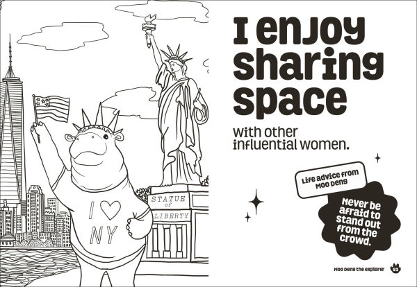 Be More Moo Deng: The Unofficial Coloring Book