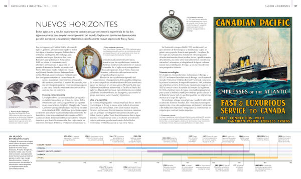Historia de la exploracion mapa a mapa (Exploration Map by Map)
