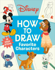 Title: Disney How to Draw Favorite Characters, Author: DK