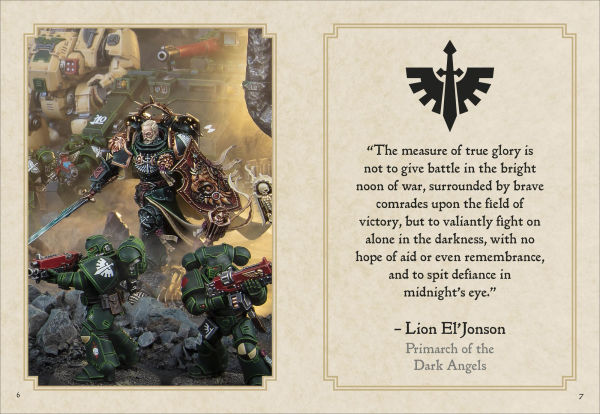 Warhammer 40,000: Words of War: The Miniature Book Space Marines Quotes