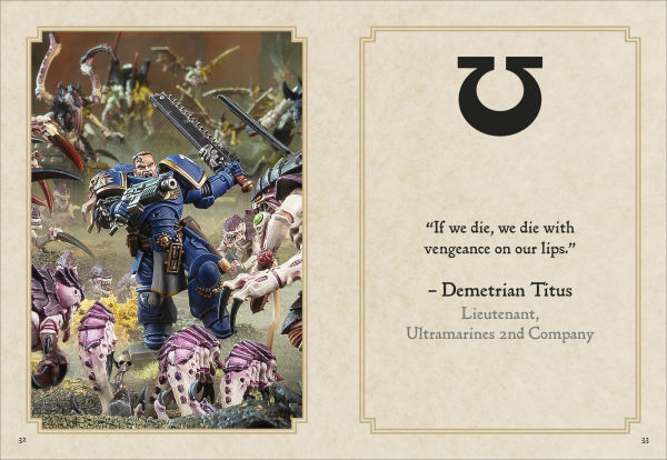 Warhammer 40,000: Words of War: The Miniature Book Space Marines Quotes