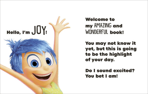 Disney Inside Out 2 Hello, I'm Joy
