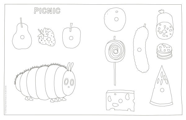 The Very Hungry Caterpillar's Very Big Coloring Book