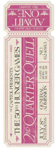 The Hunger Games: Enjoy the Show Bookmark