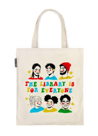 Title: Mychal Threets: The Library Is for Everyone Tote, Author: Out of Print