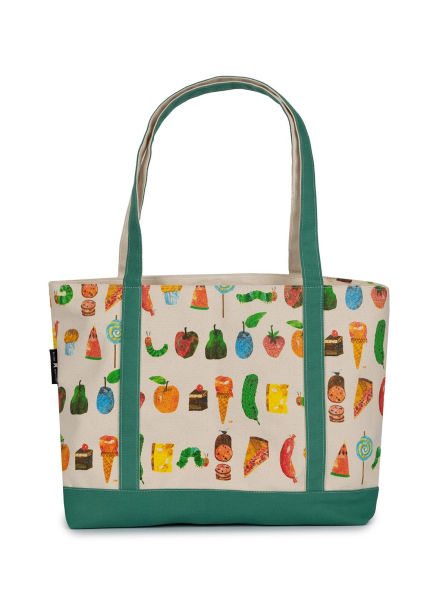 The Very Hungry Caterpillar Large Zippered Tote